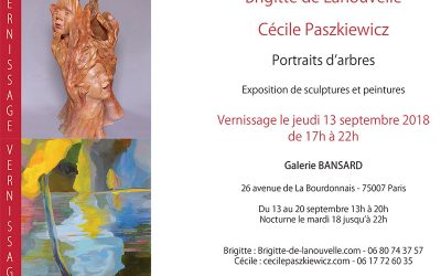 Prochaine exposition le 13 septembre 2018