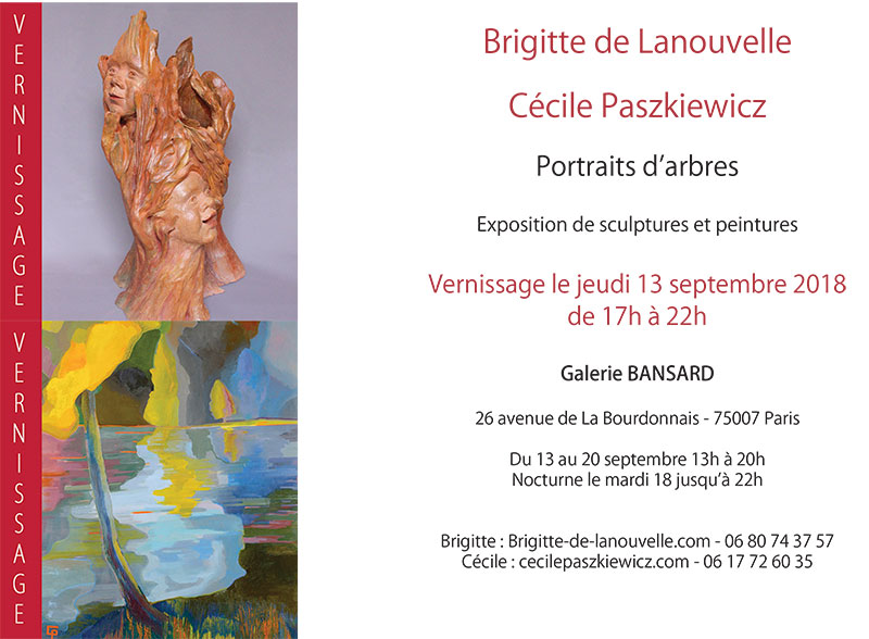 Prochaine exposition le 13 septembre 2018