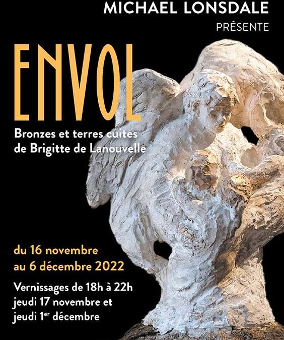 Exposition « Envol » à la galerie Lonsdale du 16 novembre au 6 décembre 2022